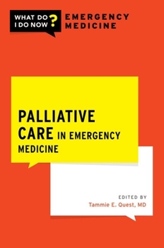 Paperback Palliative Care in Emergency Medicine Book