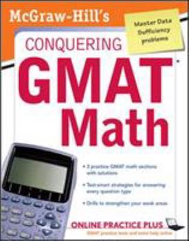 Paperback McGraw-Hill's Conquering the GMAT Math: Mgh's Conquering GMAT Math Book