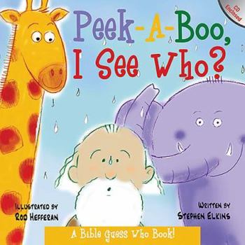 Board book Peek-A-Boo, I See Who?: A Bible Guess-Who Book [With CD] Book