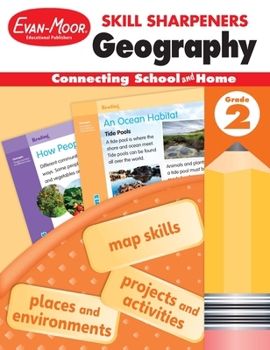 Paperback Skill Sharpeners: Geography, Grade 2 Workbook Book