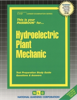 Spiral-bound Hydroelectric Plant Mechanic: Passbooks Study Guide Book