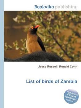 Paperback List of Birds of Zambia Book