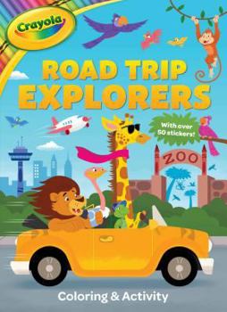 Paperback Crayola Road Trip Explorers Book