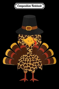 Composition Notebook: Womens Leopard Turkey  Journal/Notebook Blank Lined Ruled 6x9 100 Pages