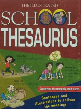 Hardcover Illustrated School Thesaurus Book