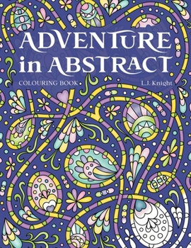 Paperback Adventure in Abstract Colouring Book