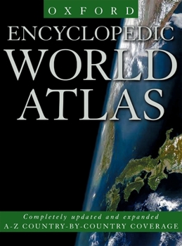 Hardcover Encyclopedic World Atlas Book