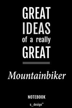 Notebook for Mountainbikers / Mountainbiker: awesome handy Note Book [120 blank lined ruled pages]