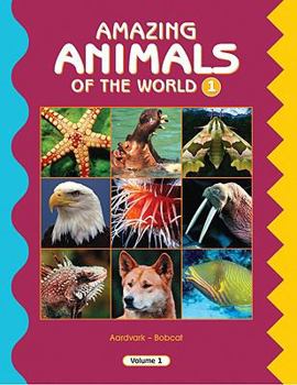 Library Binding Amazing Animals of the World Set 1 Book