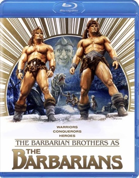 Blu-ray The Barbarians Book