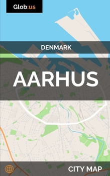 Paperback Aarhus, Denmark - City Map Book