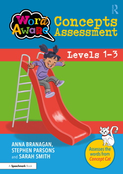 Paperback Word Aware Concepts Assessment: Levels 1-3 Book