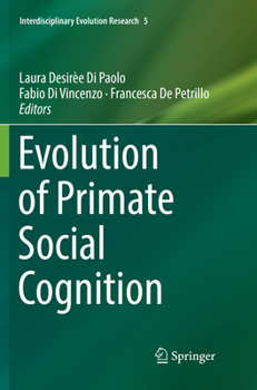 Paperback Evolution of Primate Social Cognition Book
