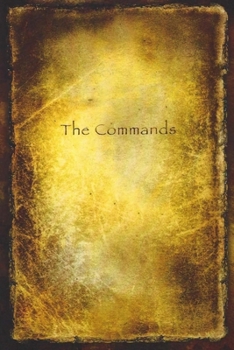 Paperback The Commands: The Commands of Jesus, Large Size Edition Book