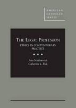 Hardcover The Legal Profession (American Casebook Series) Book