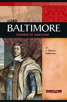 Library Binding Lord Baltimore: Founder of Maryland Book