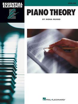 Paperback Essential Elements Piano Theory - Level 6 Book