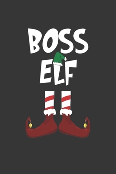 Paperback Boss Elf Notebook: Lined Journal, 120 Pages, 6 x 9, Affordable Gift Journal Matte Finish Book