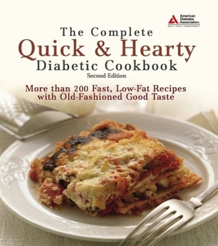 Paperback The Complete Quick and Hearty Diabetic Cookbook Book