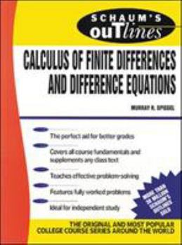 Paperback Sch Calculus Finite Diff/Equ Book
