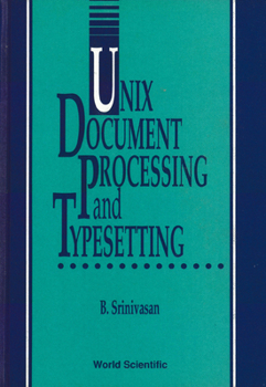 Hardcover Unix Document Processing and Typesetting Book