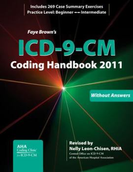 Paperback Faye Brown's ICD-9-CM Coding Handbook Without Answers 2011 Book