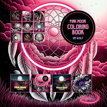 Paperback Pink Moon Coloring Book