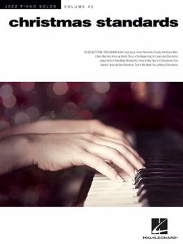 Paperback Christmas Standards: Jazz Piano Solos Series Volume 45 Book