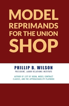Paperback Model Reprimands for the Union Shop Book