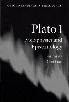 Paperback Plato 1: Metaphysics and Epistemology Book