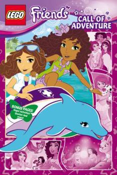 Paperback Lego Friends: Call of Adventure (Graphic Novel #5) Book
