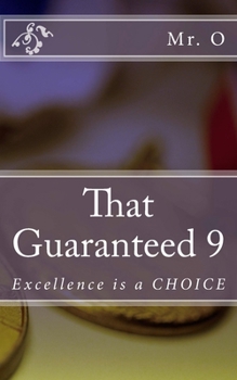 Paperback That Guaranteed 9: Excellence is a CHOICE Book