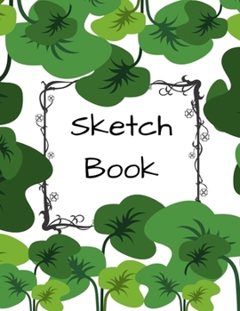 Paperback Sketch Book: Large Nature Drawing Pad Paper Book, Gifts for Girls Teens Women Her, 8.5" x 11", 100 pages Book