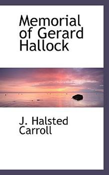 Memorial of Gerard Hallock