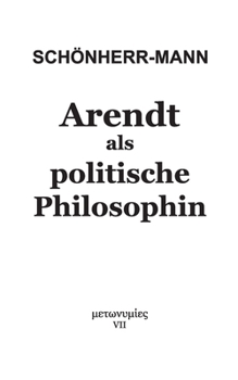 Paperback Arendt als politische Philosophin [German] Book