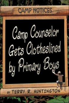 Paperback Camp Counselor Gets Clotheslined by Primary Boys Book