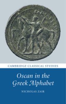 Hardcover Oscan in the Greek Alphabet Book