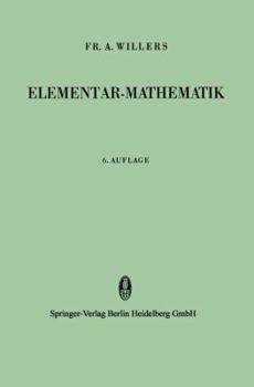Paperback Elementar-Mathematik: Ein Vorkurs Zur Höheren Mathematik [German] Book