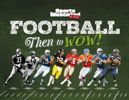 Hardcover Football: Then to Wow! Book