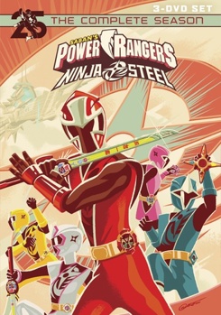 DVD Power Rangers Ninja Steel: The Complete Season Book