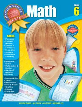 Paperback Math Grade 6 Book