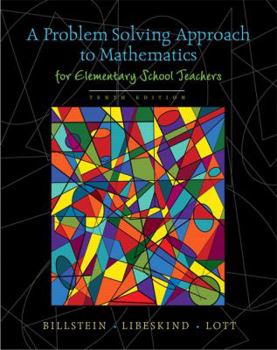 Hardcover A Problem Solving Approach to Mathematics for Elementary School Teachers Book