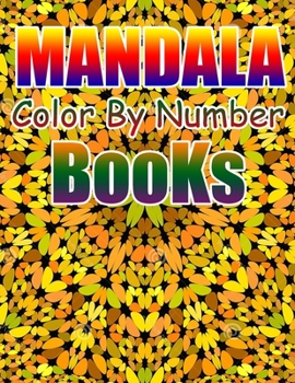 Mandala Color by Number Books: Kids and Adults