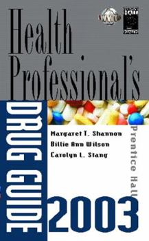 Paperback Prentice Hall Health Professionals Drug Guide 2003 Book