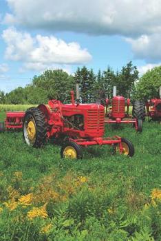 Paperback The Good Life Graph Paper Notebook: Tractors in a Field Portable Book