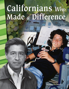 Paperback Californians Who Made a Difference Book