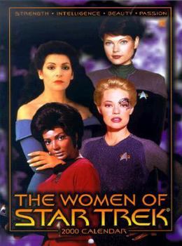 Paperback The Women of Star Trek 2000 Calendar (Star Trek: All) Book