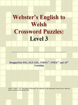 Webster's English to Welsh Crossword Puzzles: Level 3
