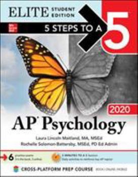 Paperback 5 Steps to a 5: AP Psychology 2020 Elite Student Edition Book