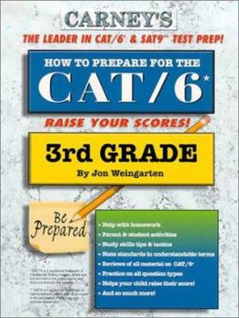 Paperback How to Prepare for the Cat/6 3rd Grade Book